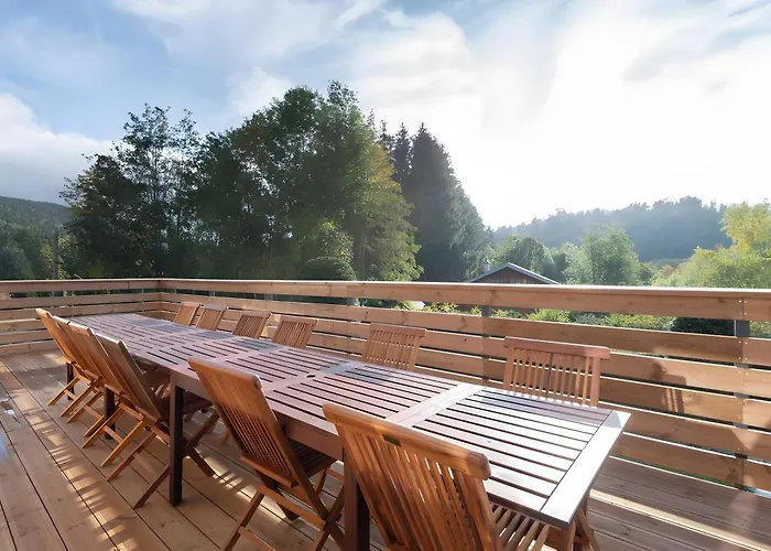 Perce Neige, Spa, Sauna Prázdninový dům Gerbépal